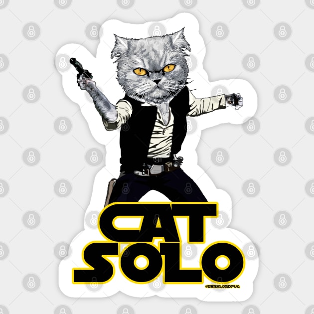 Han solo online cat baseball tee